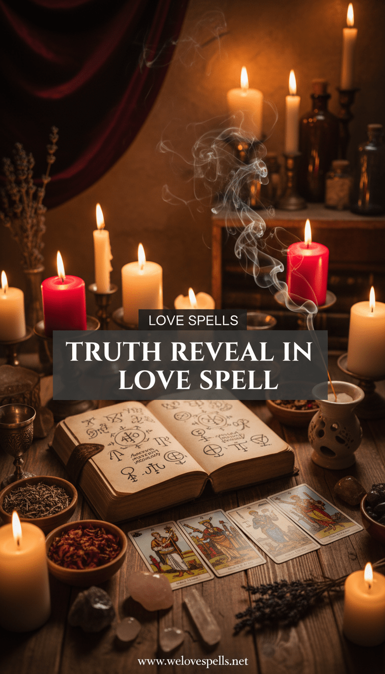 Truth Reveal in Love Ritual - Ritual Coven